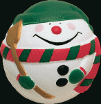 Squeezie Santa Claus Ball