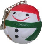 Santa Claus Ball Keyring