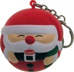 Santa Claus Ball Keychain