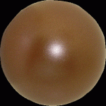 Coffee Jewel PU Ball