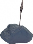 Rock with Steel Clip